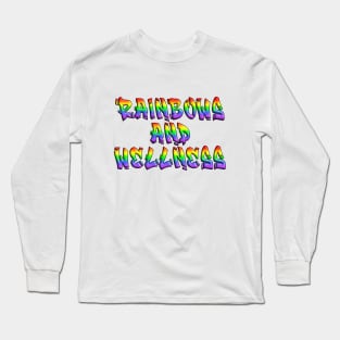 Rainbows and Wellness Long Sleeve T-Shirt